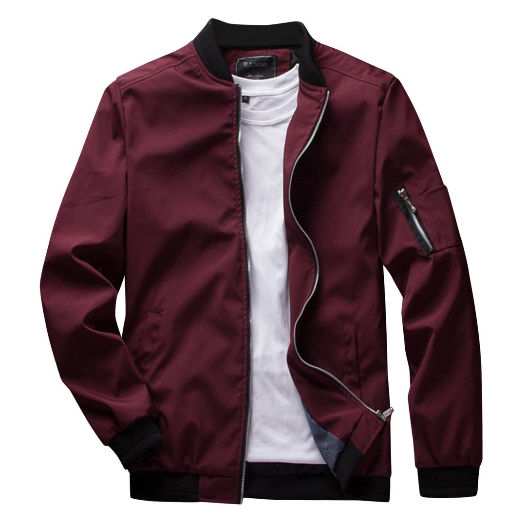 Men’s Bomber Zip-Up Jacket | Lightweight