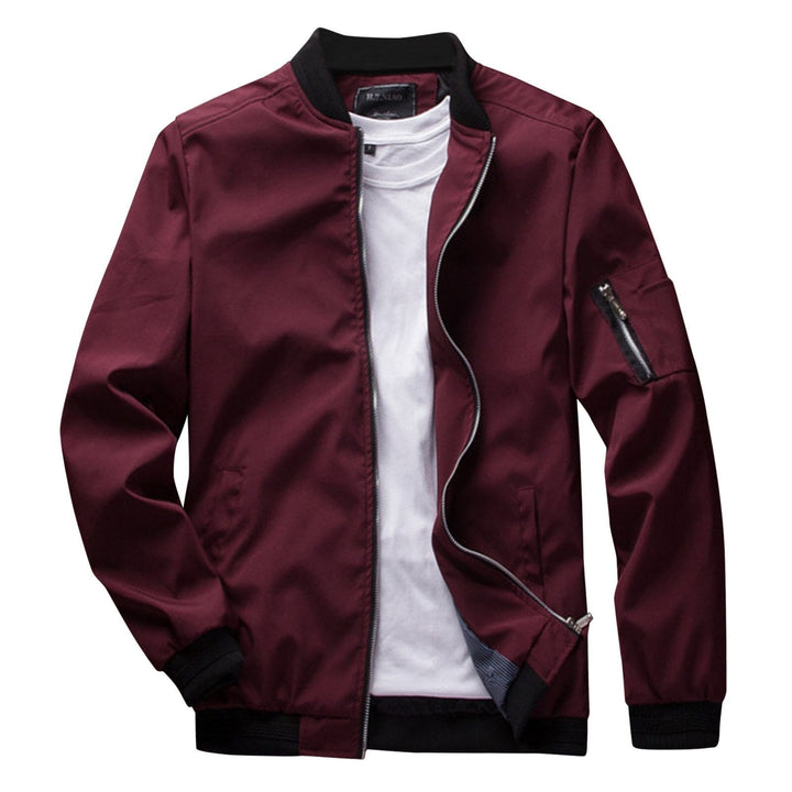 Men’s Bomber Zip-Up Jacket | Lightweight