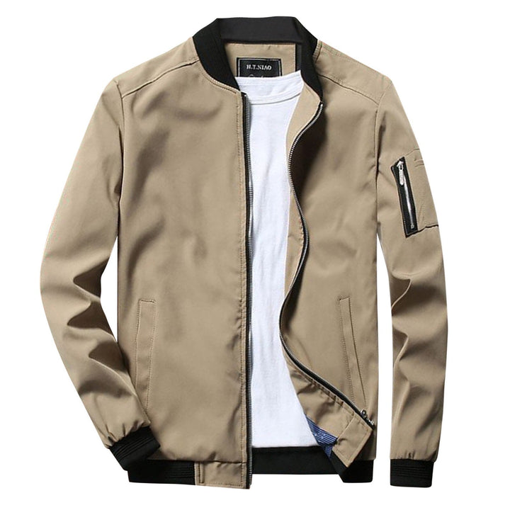 Men’s Bomber Zip-Up Jacket | Lightweight