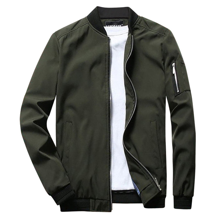 Men’s Bomber Zip-Up Jacket | Lightweight