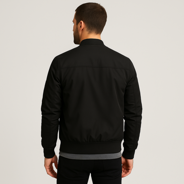 Men’s Zip-Up Bomber Jacket | Summer