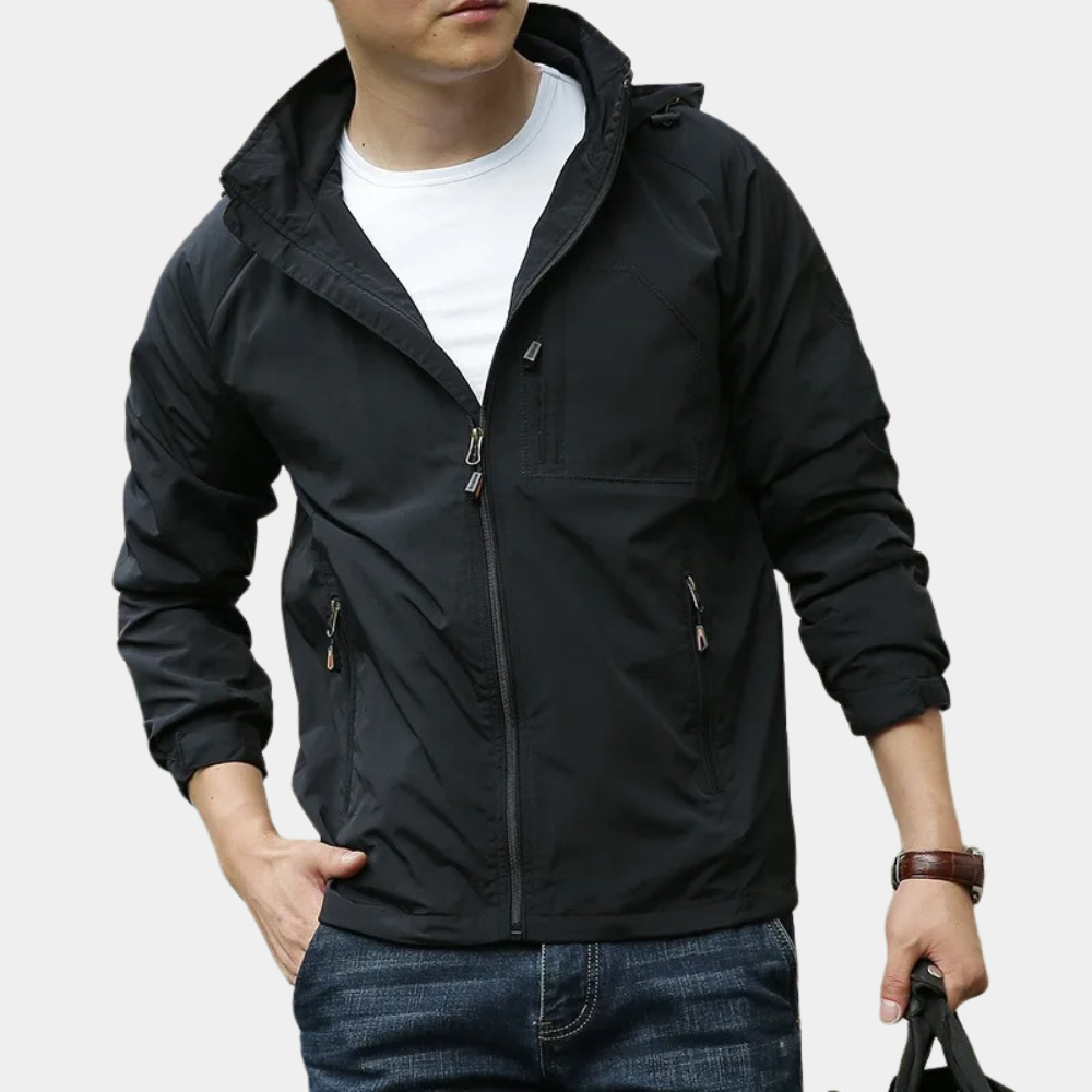 Men’s Lightweight Hooded Jacket | Casual
