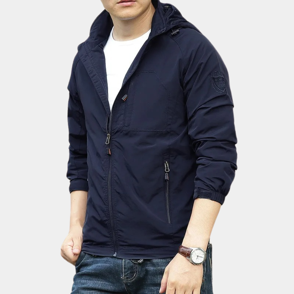 Men’s Lightweight Hooded Jacket | Casual