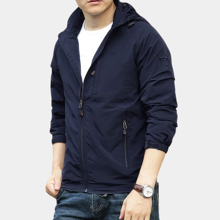 Men’s Lightweight Hooded Jacket | Casual