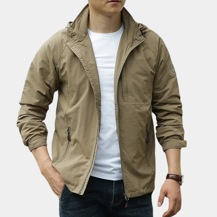 Men’s Lightweight Hooded Jacket | Casual