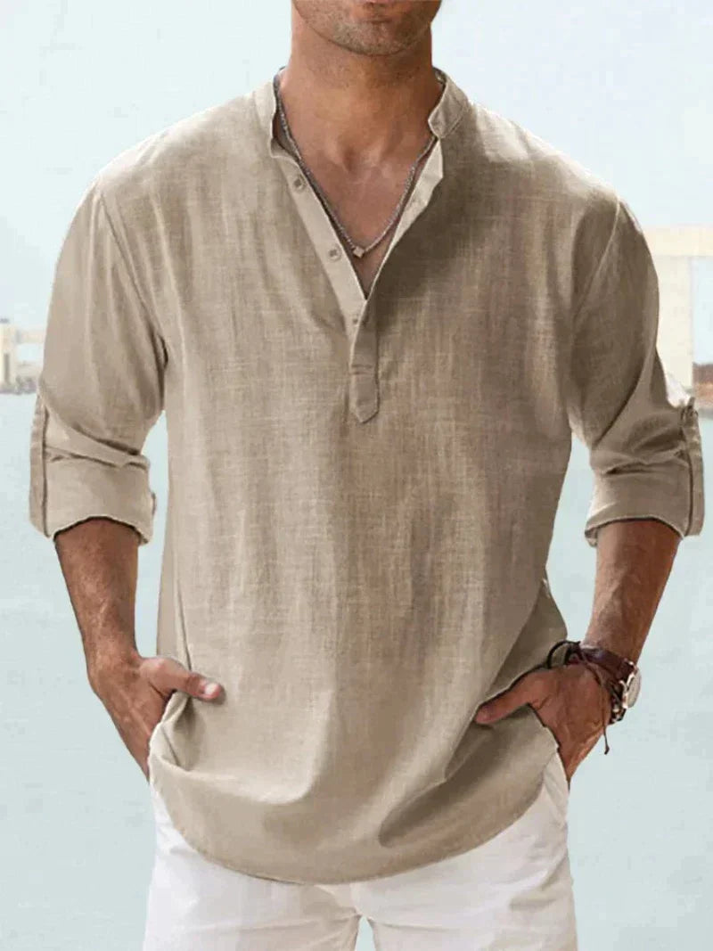 Men’s Relaxed Fit Shirt | Long Sleeve