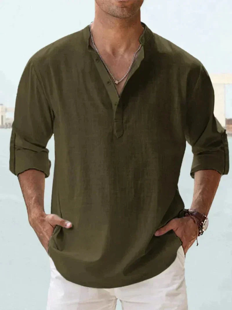 Men’s Relaxed Fit Shirt | Long Sleeve