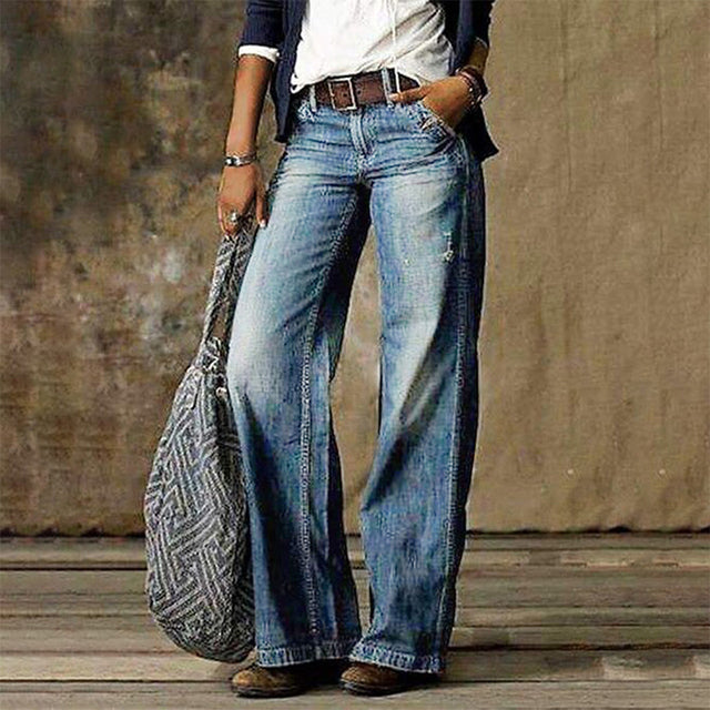 Women’s High-Waisted Trousers | Wide Leg
