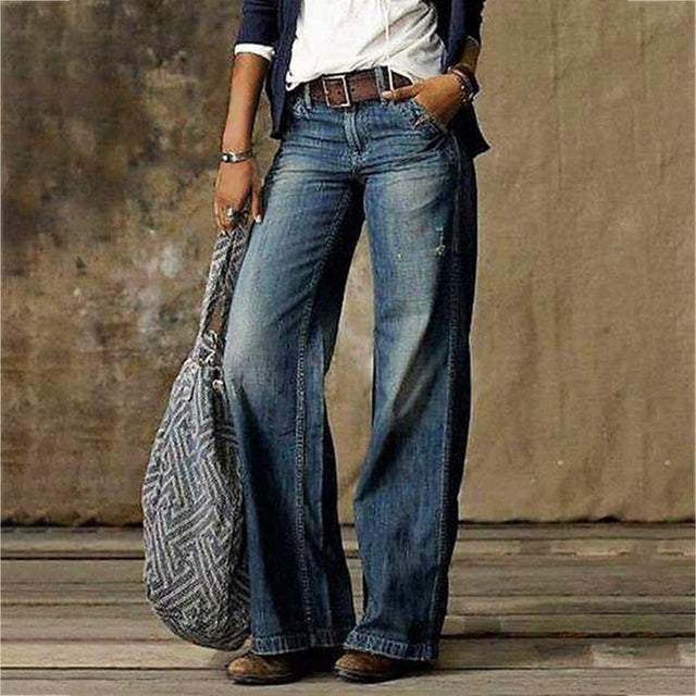 Women’s High-Waisted Trousers | Wide Leg
