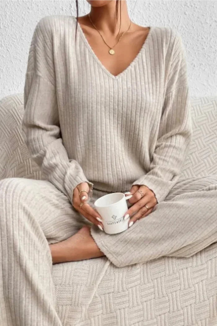 Women’s Ribbed Loungewear Set | Loungewear