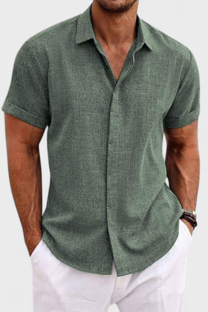Men’s Casual Short Sleeve Shirt | Regular Fit