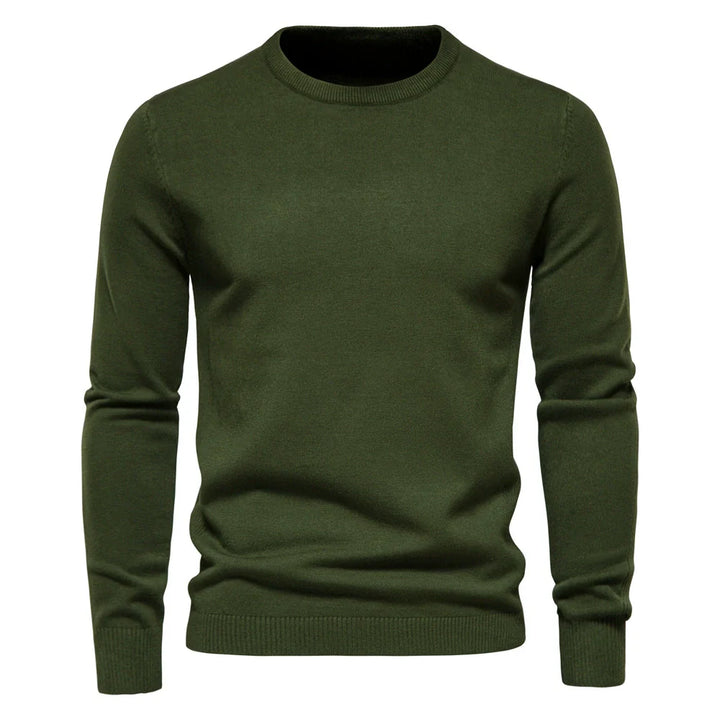 Men’s Knit Long Sleeve Pullover | Casual