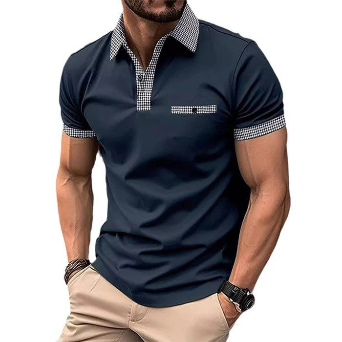 Rowan - Men's Button Down Polo Shirt