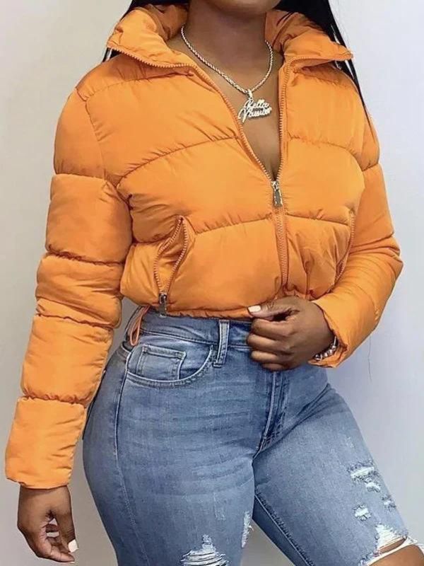 Women’s Winter Puffer Jacket | Cropped