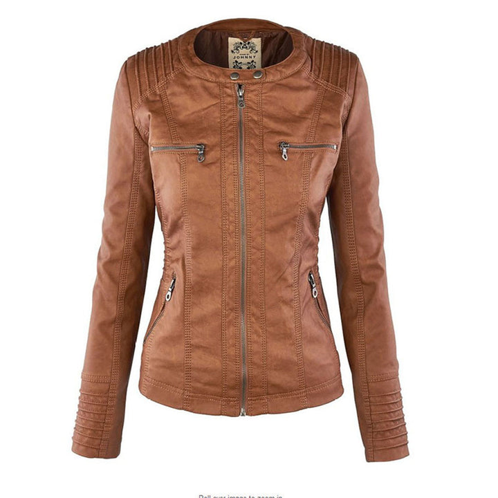 Women’s Hooded Moto Jacket | Winter