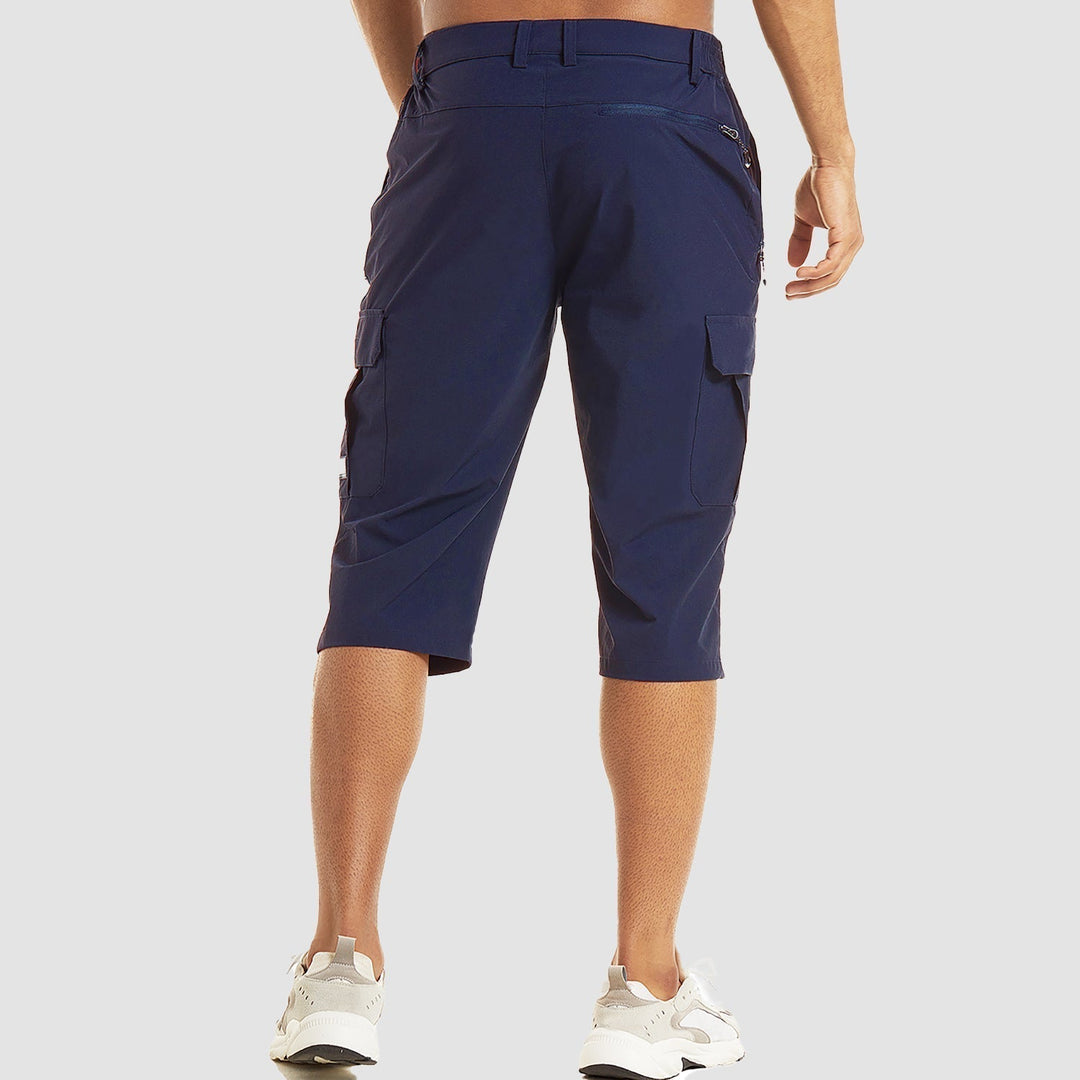 Men’s Cargo Knee-Length Shorts | Baggy