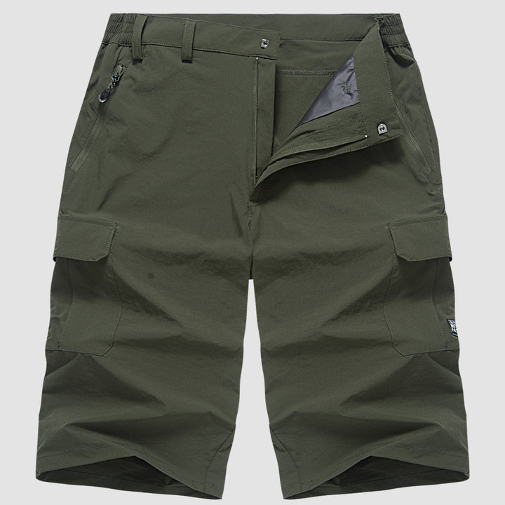 Men’s Cargo Knee-Length Shorts | Baggy
