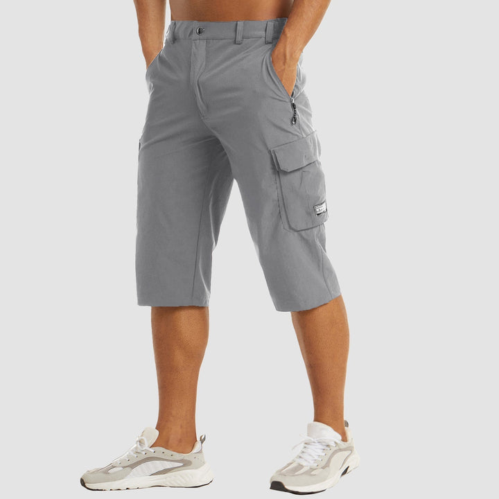 Men’s Cargo Knee-Length Shorts | Baggy