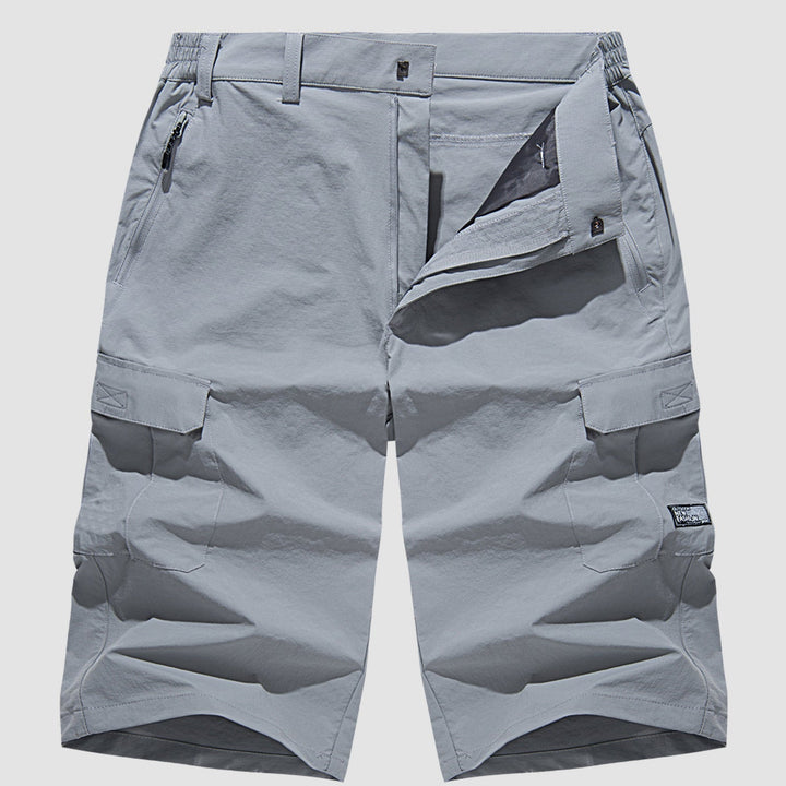 Men’s Cargo Knee-Length Shorts | Baggy