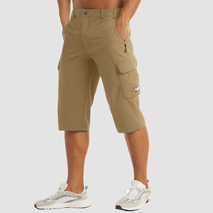 Men’s Cargo Knee-Length Shorts | Baggy