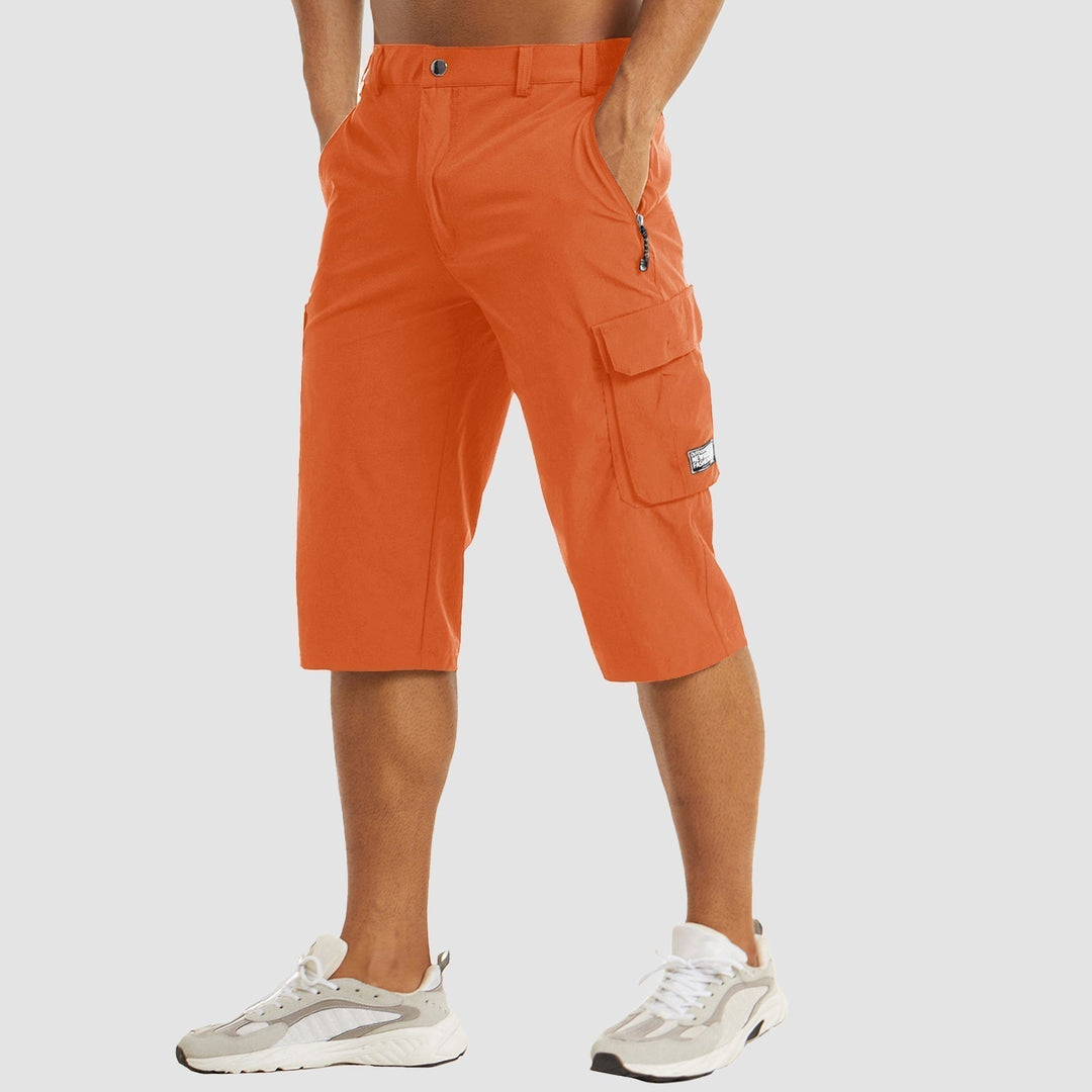 Men’s Cargo Knee-Length Shorts | Baggy