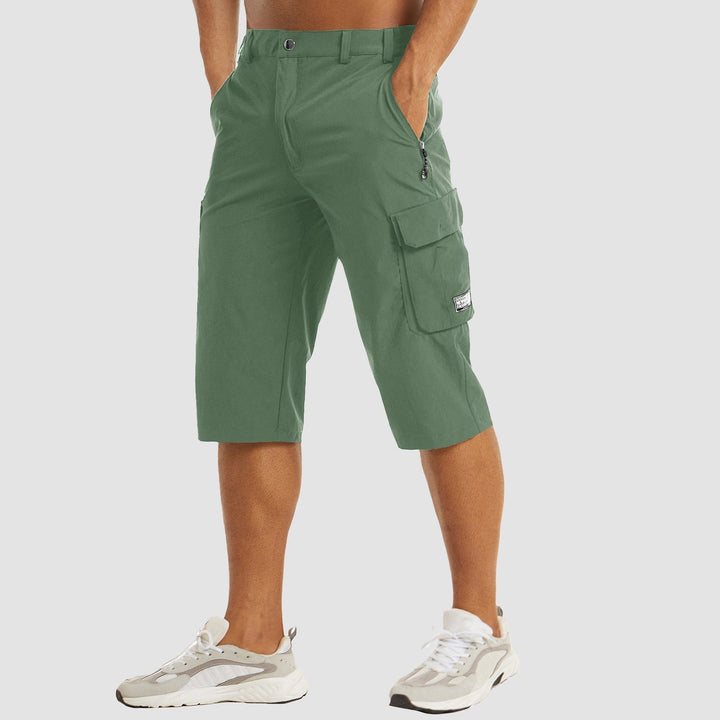 Men’s Cargo Knee-Length Shorts | Baggy