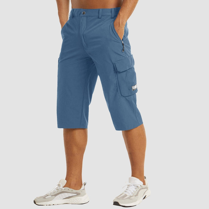 Men’s Cargo Knee-Length Shorts | Baggy