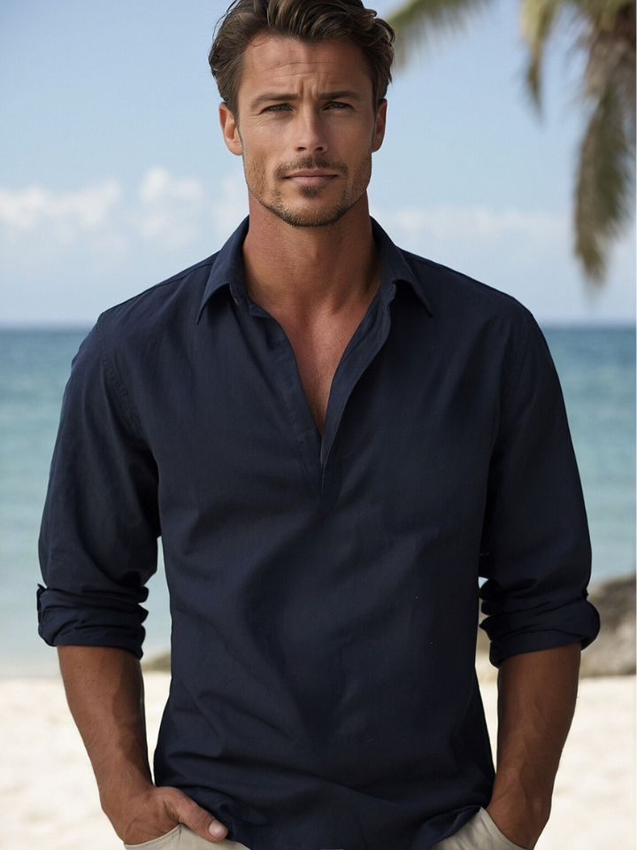Men’s Relaxed Fit Shirt | Long Sleeve