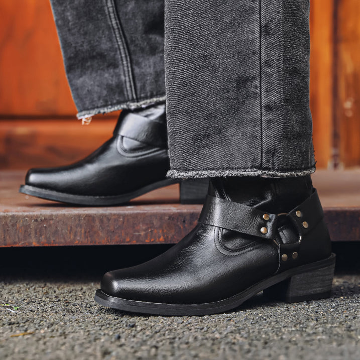 Men’s Cowboy Ankle Boots | Western