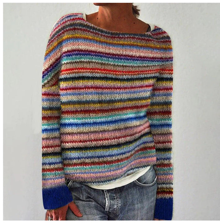 Women’s Colourful Patterned Sweater | Fair Isle