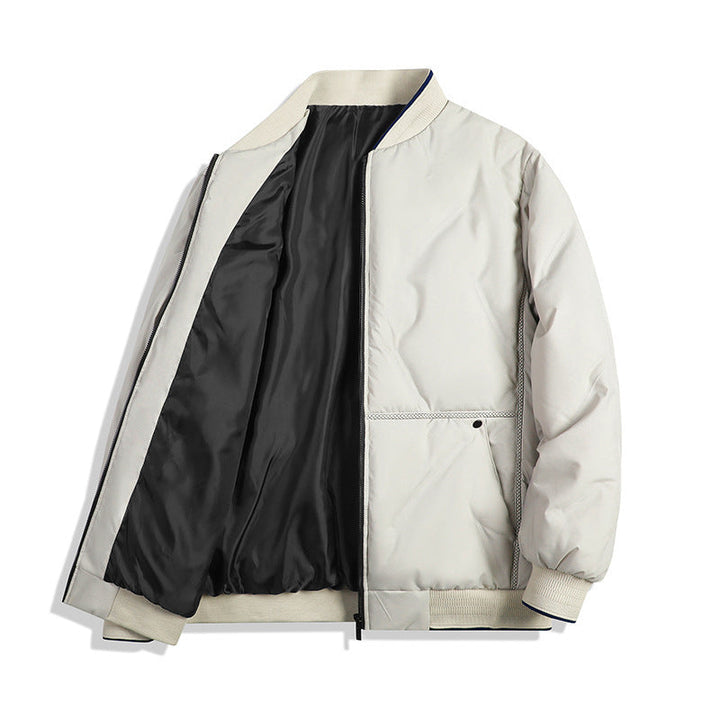 Men’s Quilted Puffer Bomber Jacket | Winter