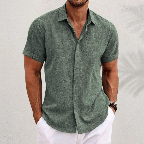 Men’s Casual Summer Shirt | Short Sleeve