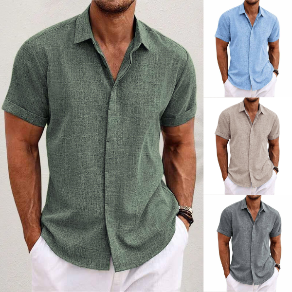 Men’s Casual Summer Shirt | Short Sleeve