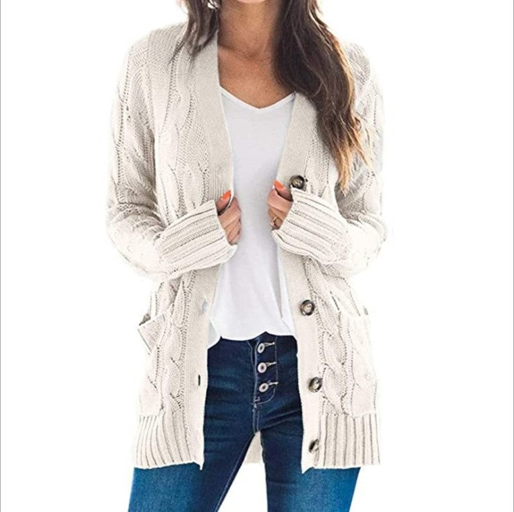 Women’s Chunky Knit Cardigan | Long