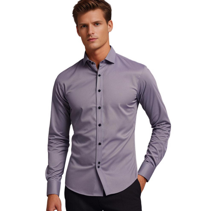 Men’s Slim Fit Shirt | Long Sleeve