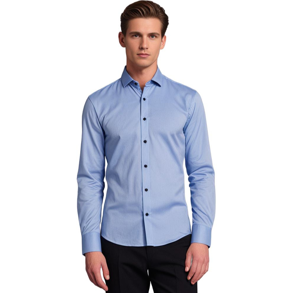 Men’s Slim Fit Shirt | Long Sleeve