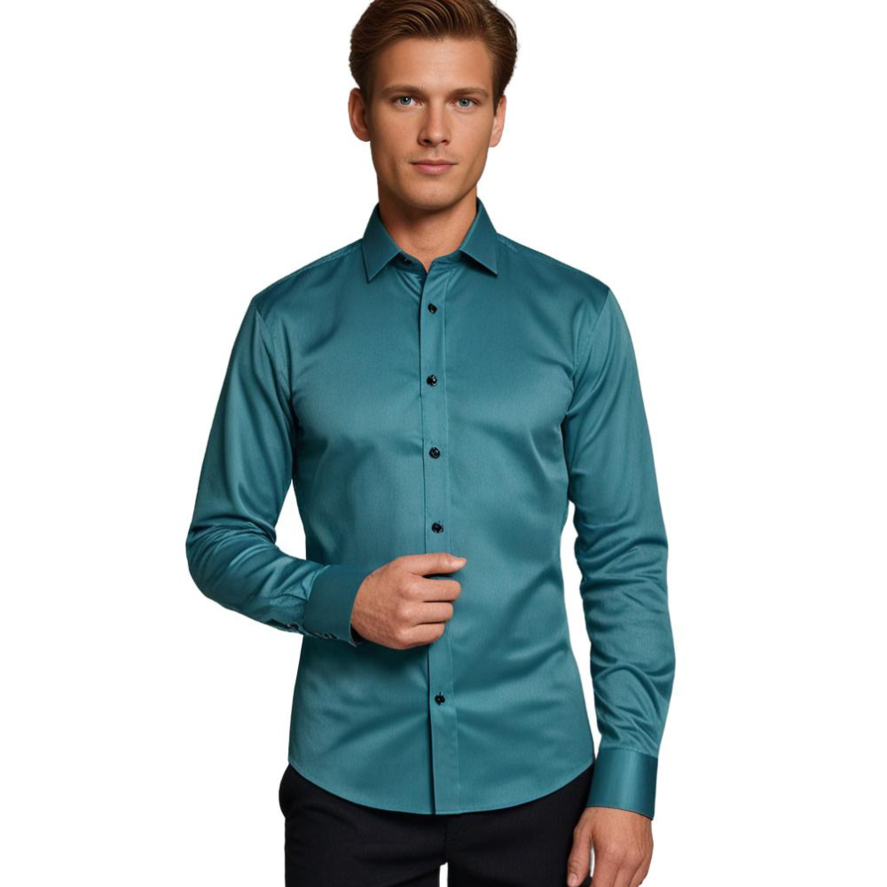 Men’s Slim Fit Shirt | Long Sleeve