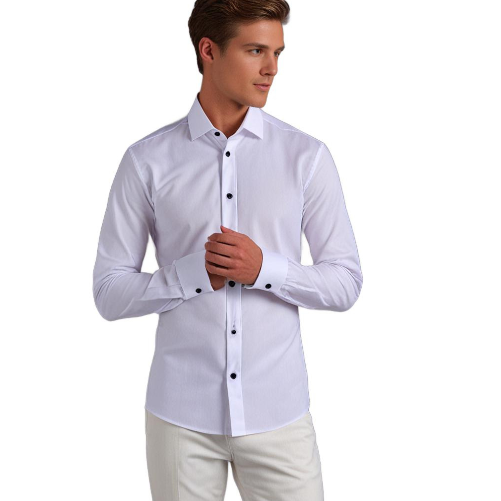 Men’s Slim Fit Shirt | Long Sleeve