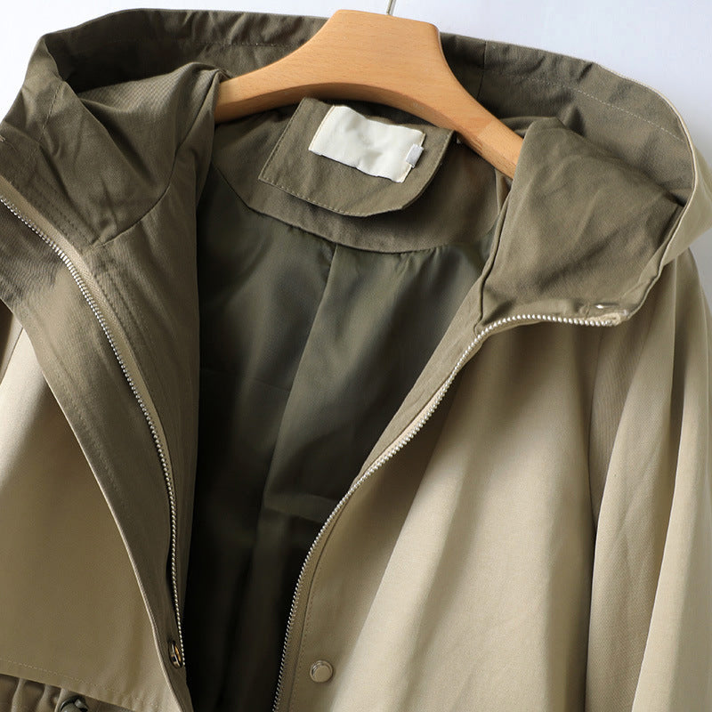 Women’s Lightweight Rain Trench Coat | Long