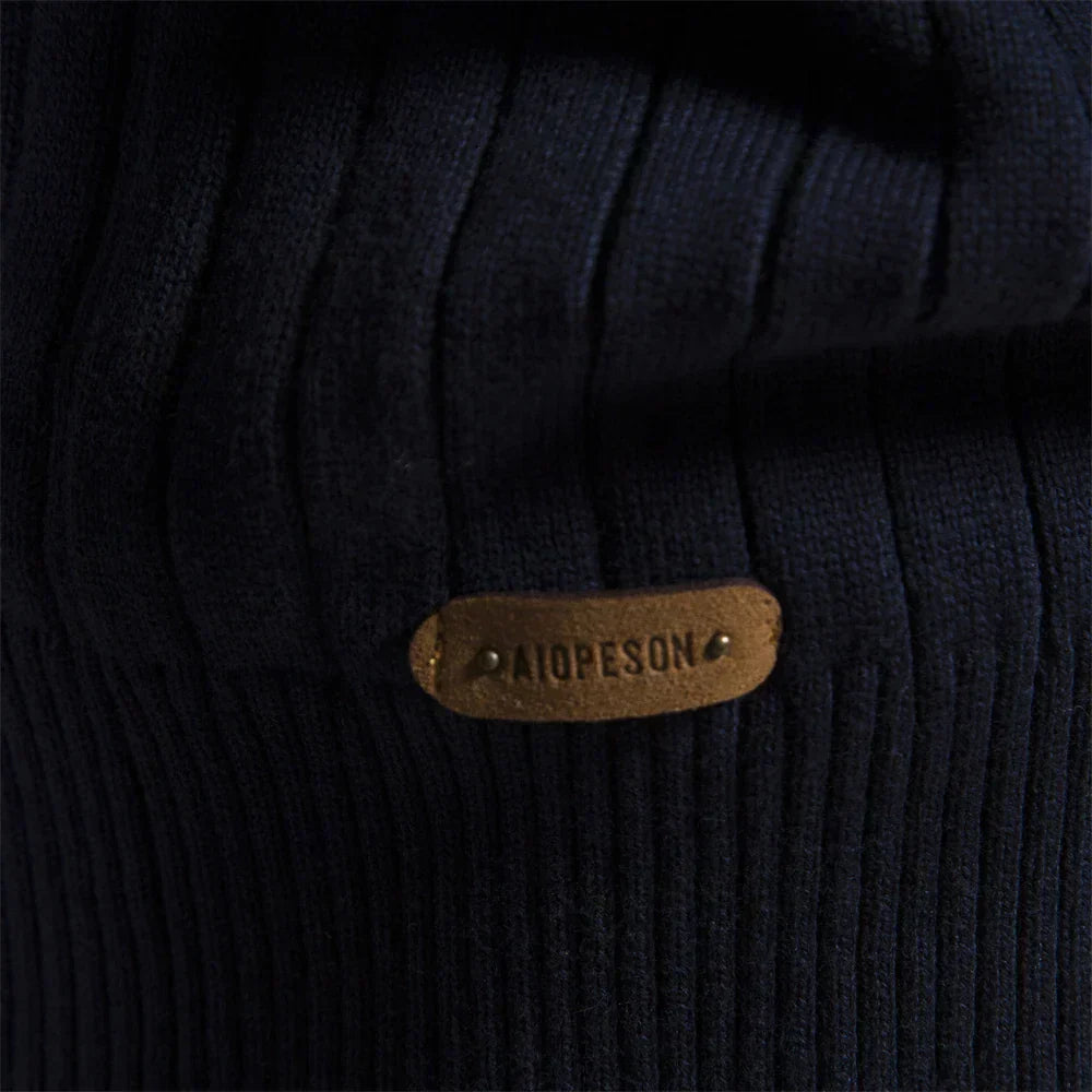 Brian - Men's Wool Half Zip Sweater