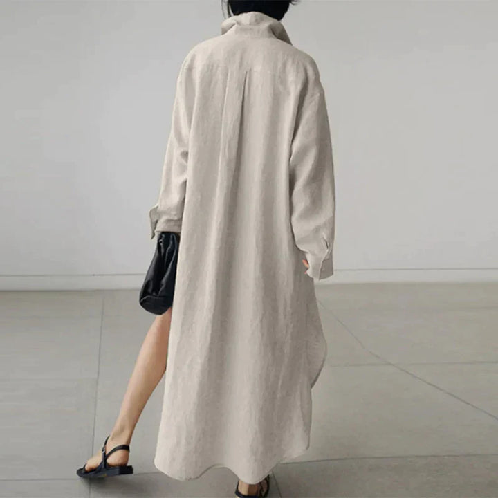 Women’s Button Down Shirt Dress | Midi
