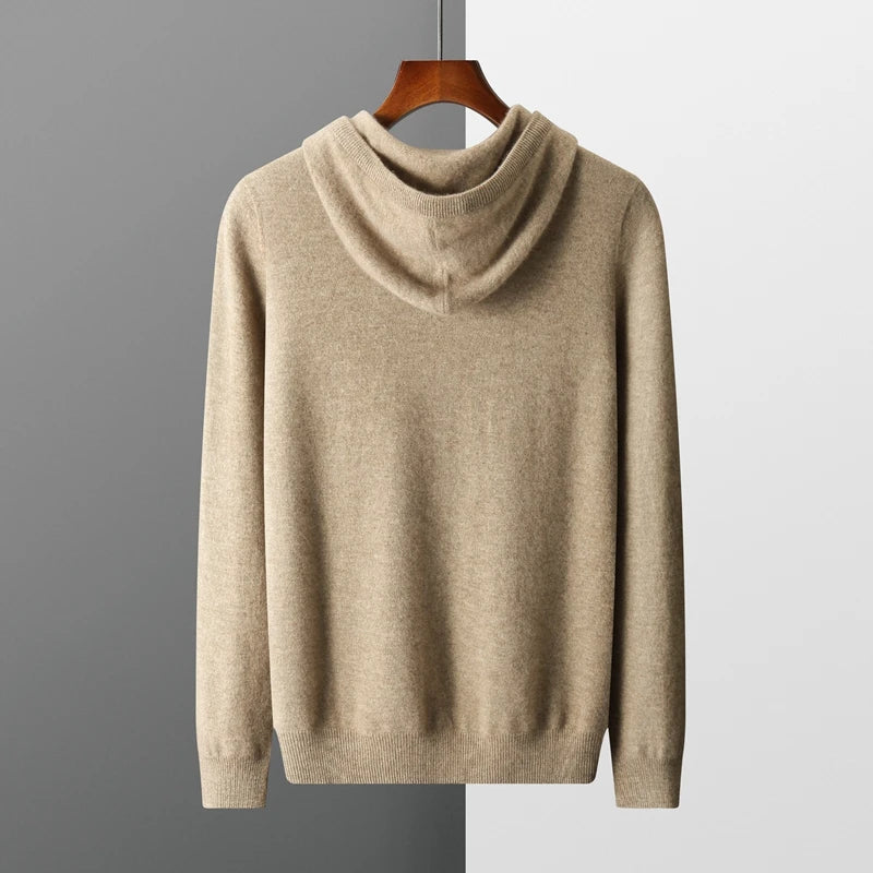 Men’s Knit Hoodie | Long Sleeve
