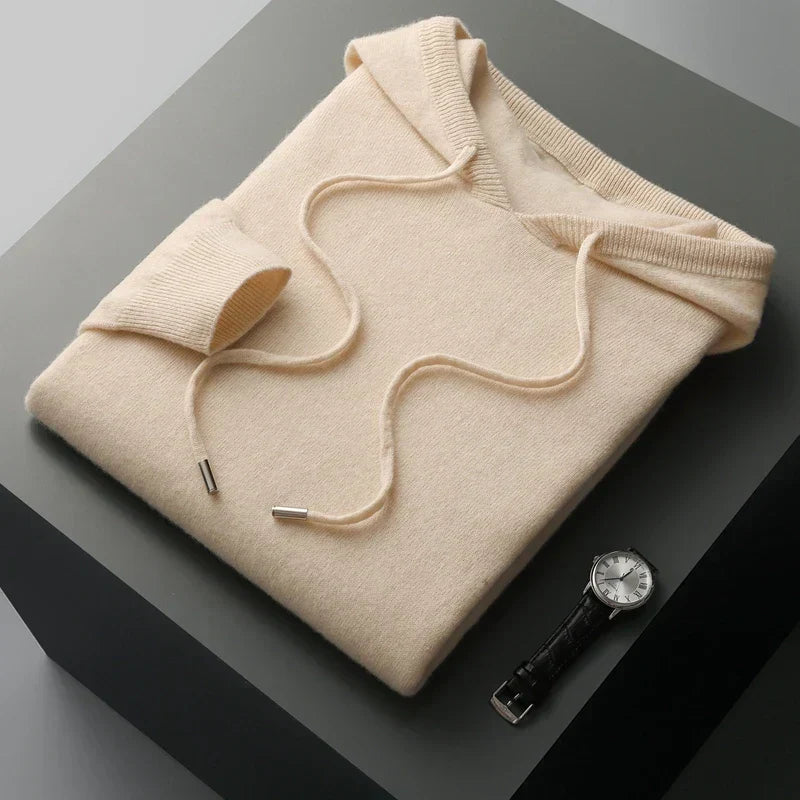 Men’s Knit Hoodie | Long Sleeve