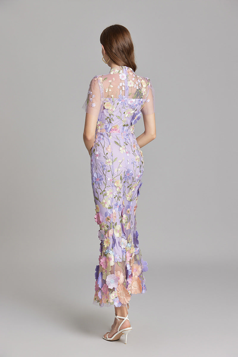 Women’s Floral Lace Dress | Maxi