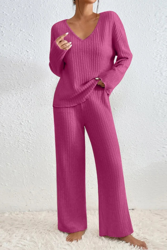 Women’s Ribbed Loungewear Set | Loungewear