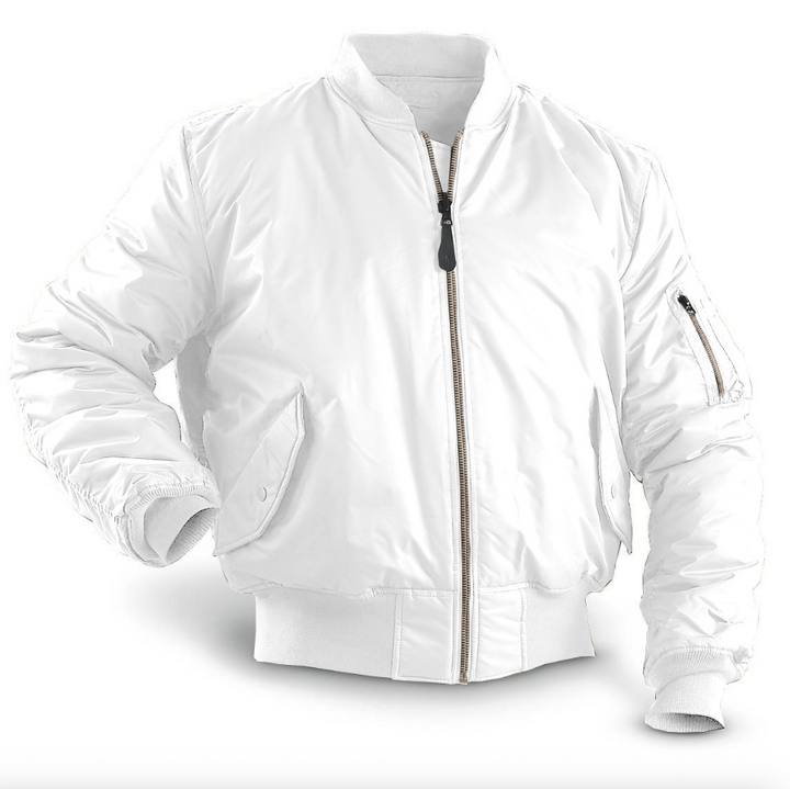 Men’s Quilted Bomber Jacket | Winter