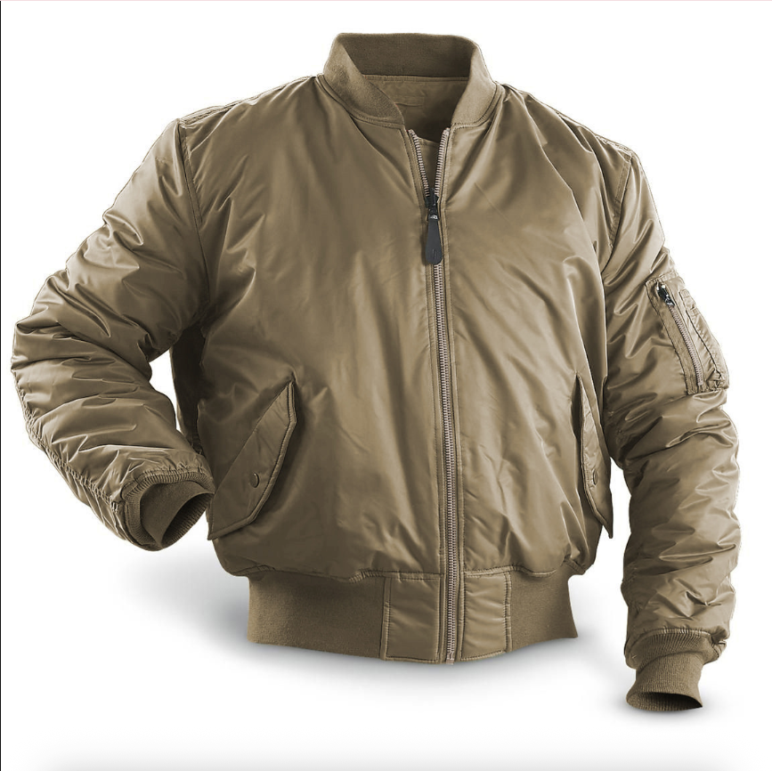 Men’s Quilted Bomber Jacket | Winter