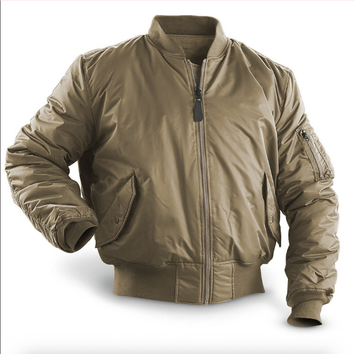 Men’s Quilted Bomber Jacket | Winter