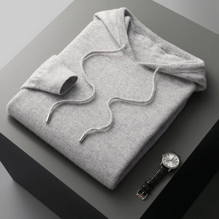 Men’s Knit Hoodie | Long Sleeve