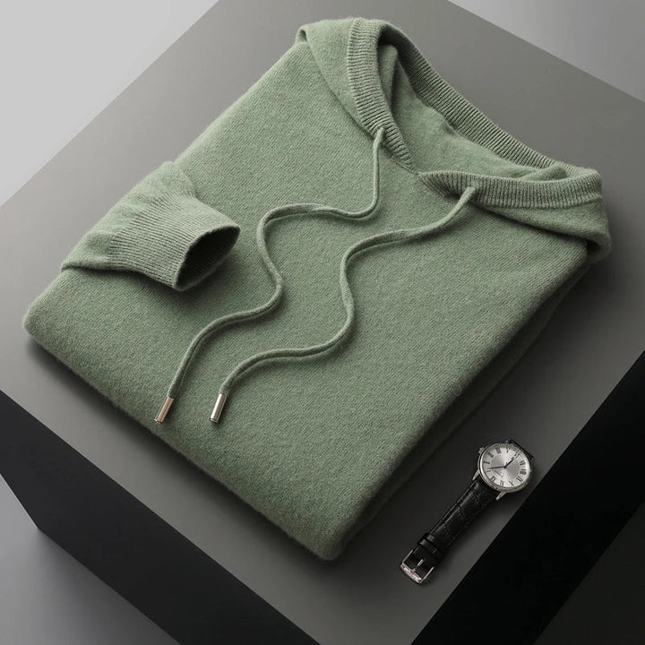 Men’s Knit Hoodie | Long Sleeve